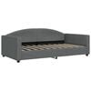 vidaXL Sof&aacute; cama de tela gris oscuro 100x190 cm
