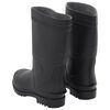 vidaXL Botas de agua negro número 41 PVC