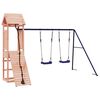 vidaXL Parque infantil de exterior madera maciza Douglas