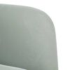 vidaXL Sofá Loveseat gris claro 109 cm terciopelo