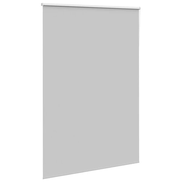vidaXL Estor Enrollable Opaco gris claro 165x230cm Tela Ancho 161,6cm