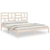 vidaXL Estructura de cama sin colchón madera maciza 200x200 cm