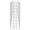 vidaXL Arriate de gaviones de acero galvanizado 270x30x90 cm