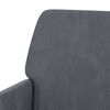 vidaXL Sillón de terciopelo gris oscuro 62x79x79 cm