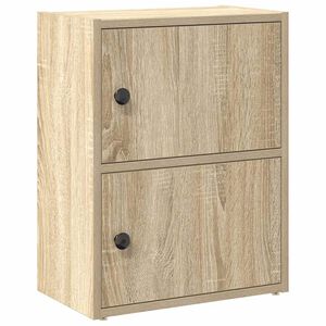 vidaXL Estanter&iacute;a de madera de ingenier&iacute;a roble sonoma 40x24x52 cm