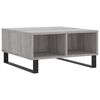 vidaXL Mesa de centro madera de ingenier&iacute;a gris Sonoma 60x60x30 cm