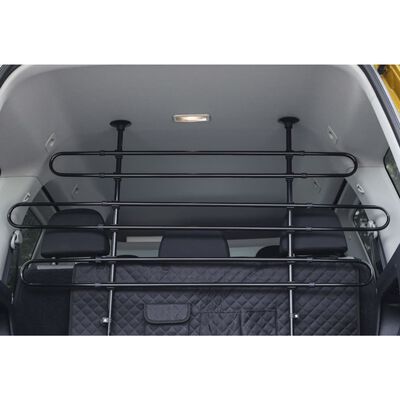 Kerbl Panel de seguridad de coche para mascotas negro 75-110 cm