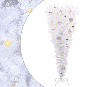 vidaXL &Aacute;rbol de Navidad artificial con 150 LED 120 cm PVC y Acero