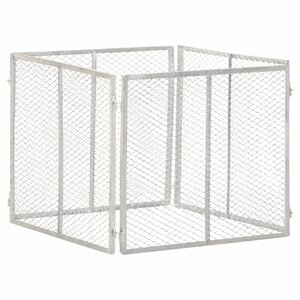 vidaXL Compostador de jard&iacute;n hierro galvanizado 85x85x70 cm