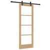vidaXL Puerta Corredera Natural 73,5 x 198,5 cm