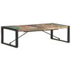 vidaXL Mesa de centro madera maciza reciclada 140x70x40 cm