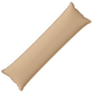 vidaXL Funda de almohada HOUTEN Crema 40 x 145 cm Lino Sint&eacute;tico