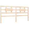 vidaXL Estructura de cama sin colch&oacute;n madera maciza de pino 200x200 cm