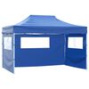 vidaXL Carpa de Fiesta Azul 291 x 431 x 315 cm Tela Oxford