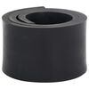 vidaXL Borde de goma para quitanieves negro 120x8x1 cm
