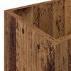 vidaXL Soporte de Sombrilla Madera vieja 25 x 24,5 x 64 cm