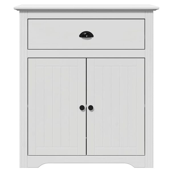 vidaXL Mueble de entrada BODO blanco 80x35x90 cm