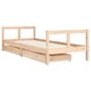 vidaXL Estructura de cama para ni&ntilde;os con cajones madera pino 80x200 cm