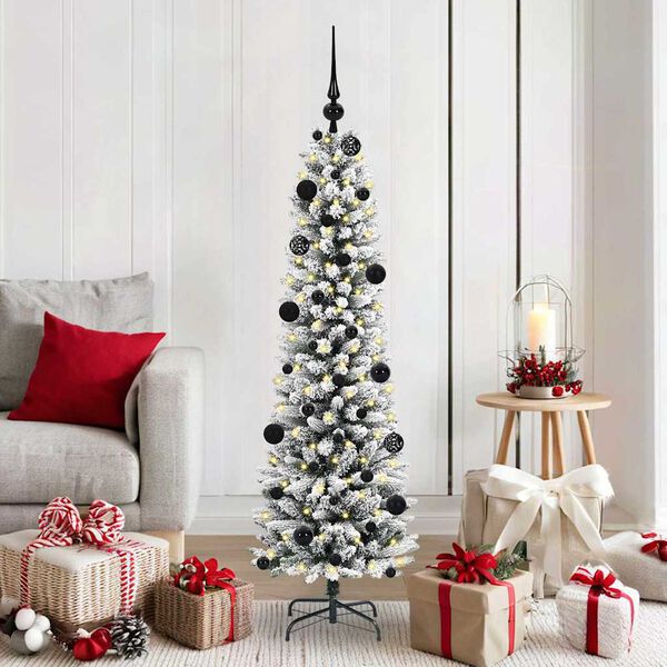 vidaXL &Aacute;rbol de Navidad artificial 150 cm PVC, Metal y Pl&aacute;stico