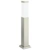 vidaXL Baliza de luz de 50 cm de acero inoxidable IP44