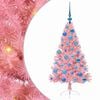 vidaXL &Aacute;rbol de Navidad Artificial Preiluminado Rosa 120 cm PVC