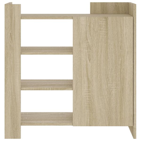 vidaXL Aparador de madera de ingenier&iacute;a roble Sonoma 73,5x35x75 cm