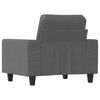 vidaXL Sill&oacute;n de tela gris oscuro 60 cm