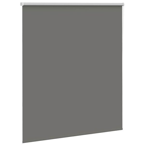 vidaXL Estor Enrollable Opaco gris 125x175 cm Tela Ancho 121,6 cm