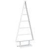 vidaXL &Aacute;rbol de Navidad de metal KUOPIO 90 cm Acero Blanco