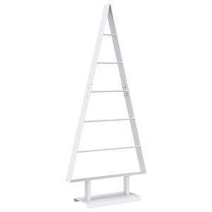 vidaXL &Aacute;rbol de Navidad de metal KUOPIO 90 cm Acero Blanco