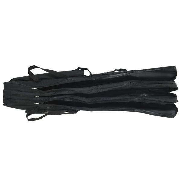 vidaXL Bolso para ca&ntilde;a de pescar tela oxford negro 160 cm