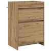vidaXL Gabinete de ba&ntilde;o debajo del lavabo Roble artisan