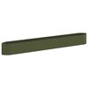 vidaXL Cama de Jard&iacute;n Elevada Verde oliva 380 x 40 x 40 cm Acero