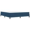 vidaXL Cama tipo Box Spring con colch&oacute;n Azul 180 x 200 cm tela