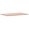 vidaXL Tablero rectangular de madera maciza de haya 100x60x1,5 cm