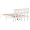 vidaXL Estructura de cama Blanco 120 x 190 cm Madera maciza de Pino