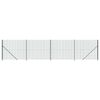 vidaXL Cerca de alambre con brida verde 1,6x10 m