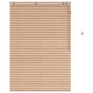 vidaXL Persiana veneciana Aspecto de roble 105 x 160 cm 35 mm