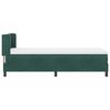 vidaXL Cama tipo Box Spring Verde oscuro 200 x 80 cm Terciopelo