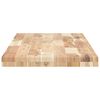 vidaXL Estantes flotantes 4 uds madera acacia sin tratar 120x40x4 cm