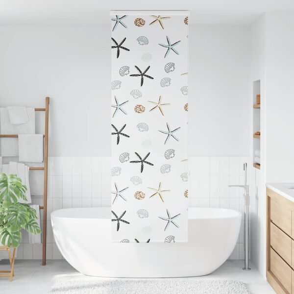 vidaXL Estor enrollable para ducha con casete 60x240cm tela ancho 56cm