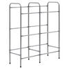 vidaXL Estanter&iacute;a almacenaje para 6 cajas acero plateado 96x33x116 cm
