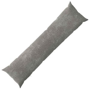 vidaXL Funda de almohada HEERLEN Gris oscuro 40 x 145 cm Tela Chenille