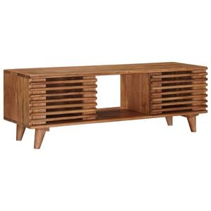 vidaXL Mueble de TV con almacenamiento Natural 105 x 30 x 35 cm