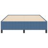 vidaXL Estructura de cama Azul 140 x 190 cm Telas de pana