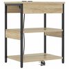 vidaXL Armario de Noche Roble Sonoma 41 x 31 x 51 cm