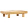 vidaXL Mesa de centro de madera maciza de acacia 100x60x25 cm
