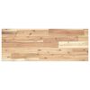 vidaXL Estante flotante madera maciza de acacia sin tratar 100x30x2 cm