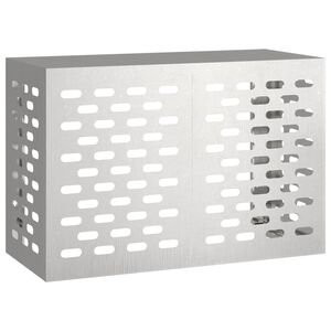 vidaXL Funda para Aire Acondicionado Plateado 90 x 40 x 60 cm