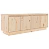 vidaXL Mueble de TV de madera maciza de pino 110x34x40 cm